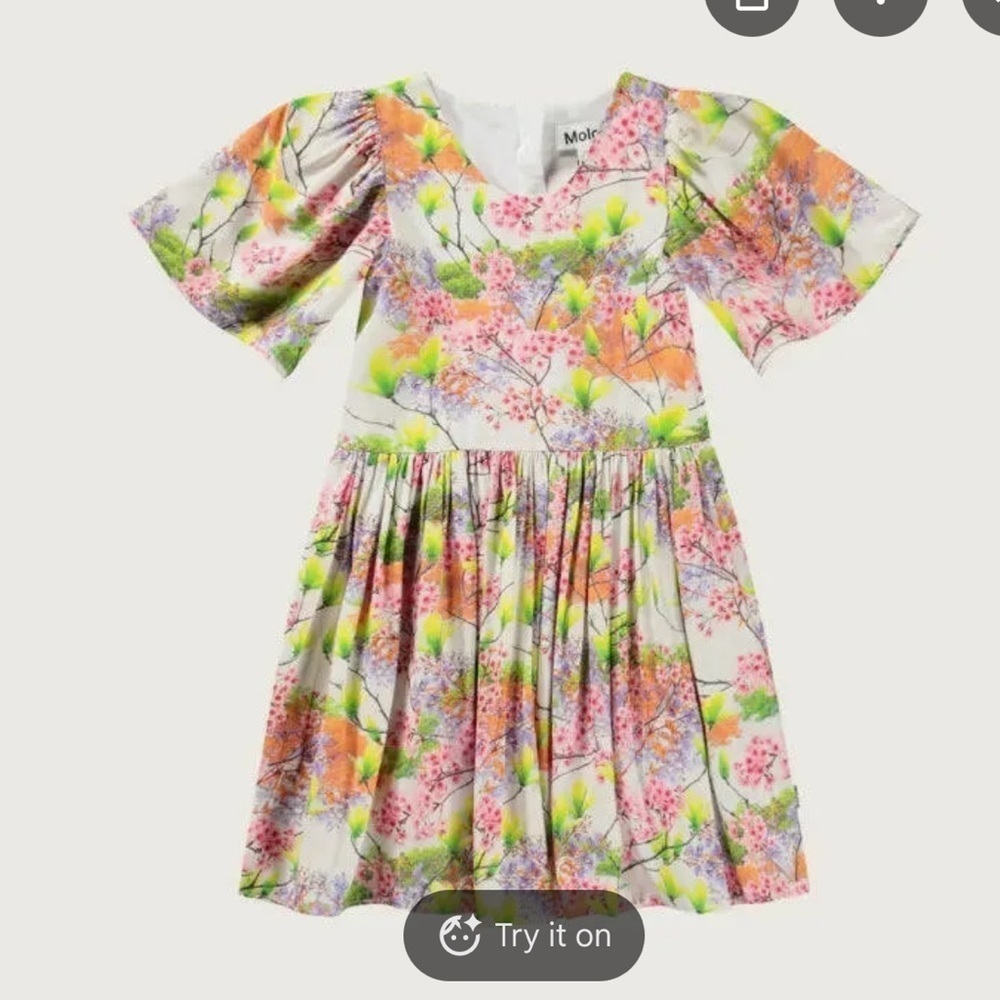 Molo Kids Floral Dress - Multicolor